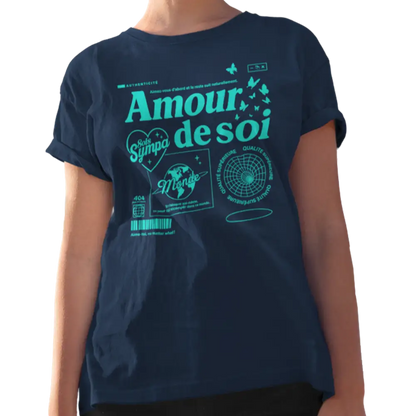 Mot pour Mot - T-Shirt - T-shirt - Amour de soi - Sois sympa avec toi-même