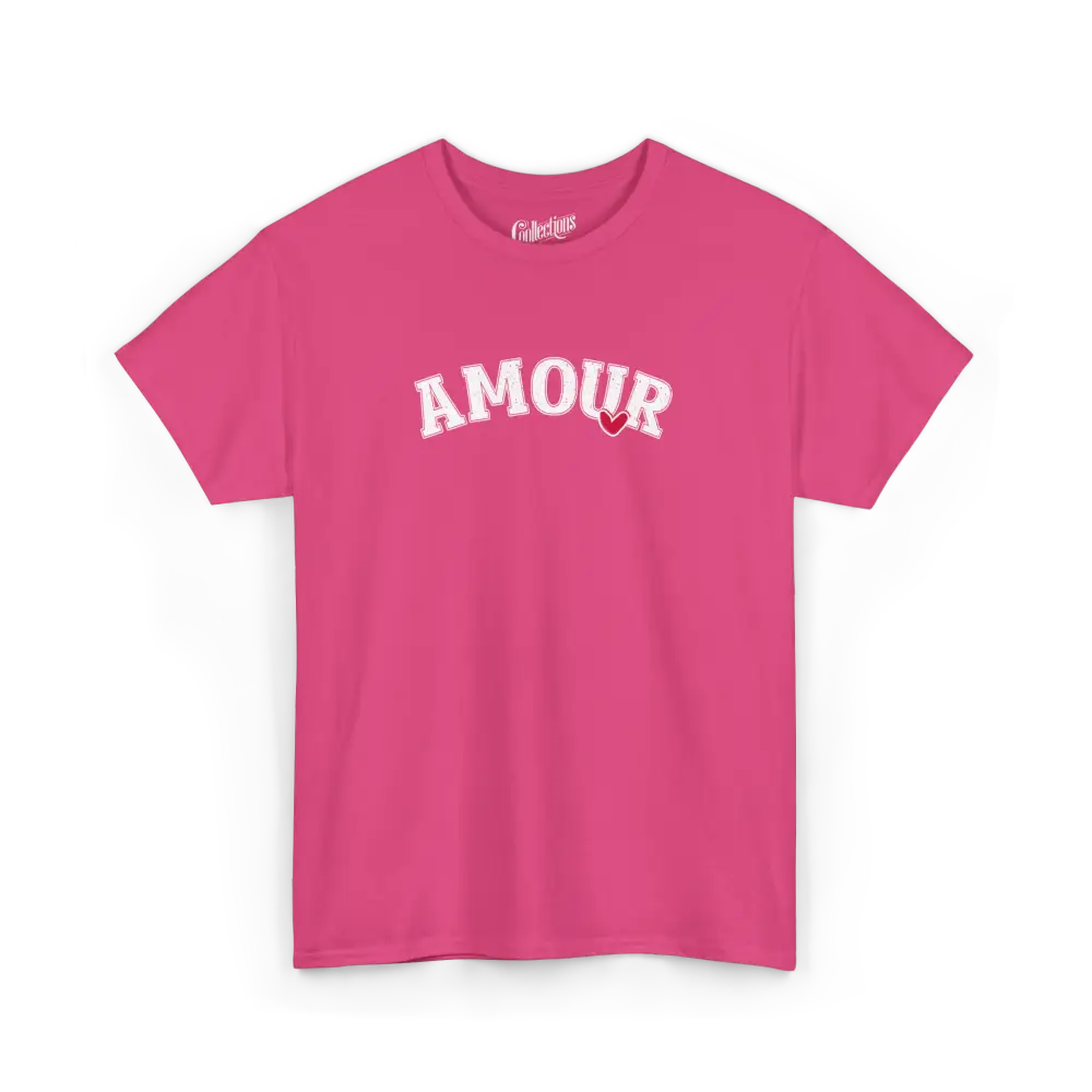 Saint-Valentin - T-Shirt - T-shirt - Amour simple - Fleur exotique / S / M