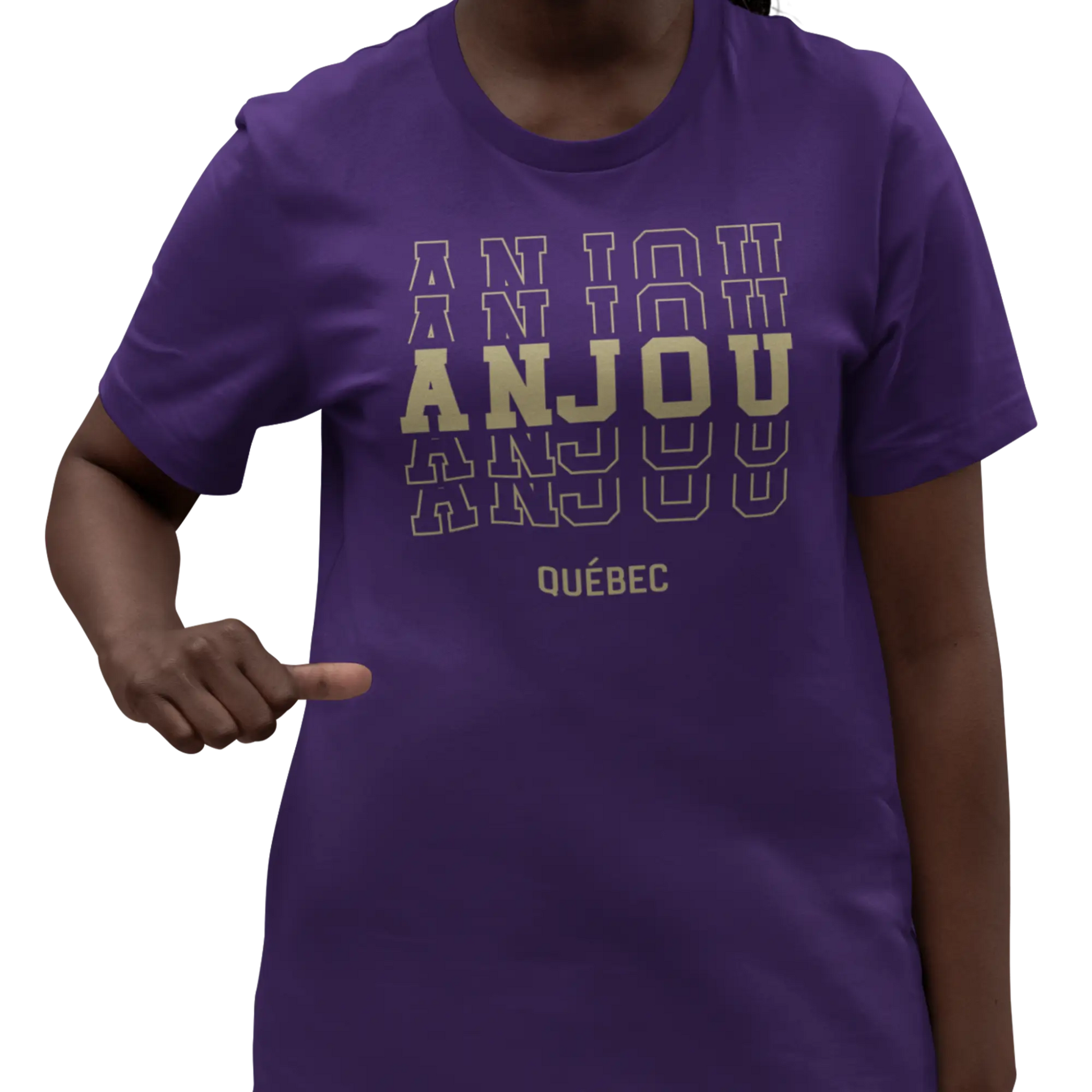 Local D’abord - T-Shirt - T-shirt - Anjou plus que classique