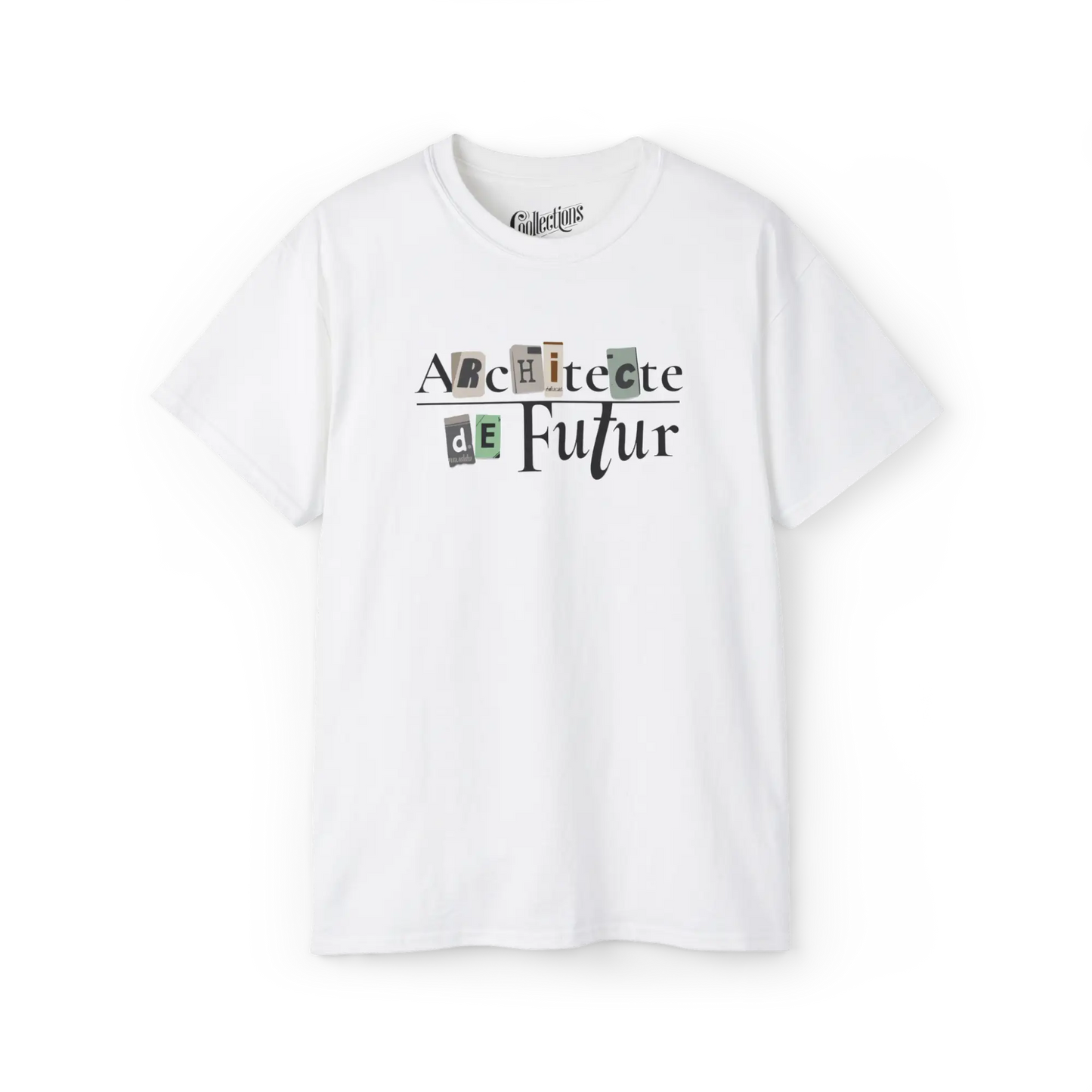 Vie d’Prof - T-Shirt - T-shirt - Architecte de futur - Blanc / S / M