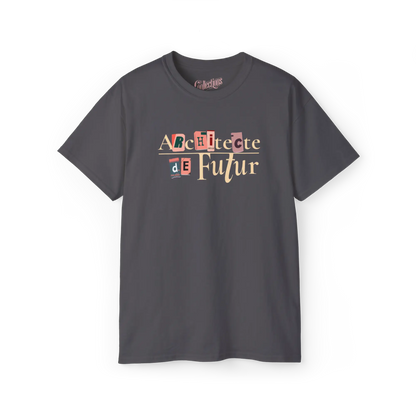 Vie d’Prof - T-Shirt - T-shirt - Architecte de futur - Charbon / S / M