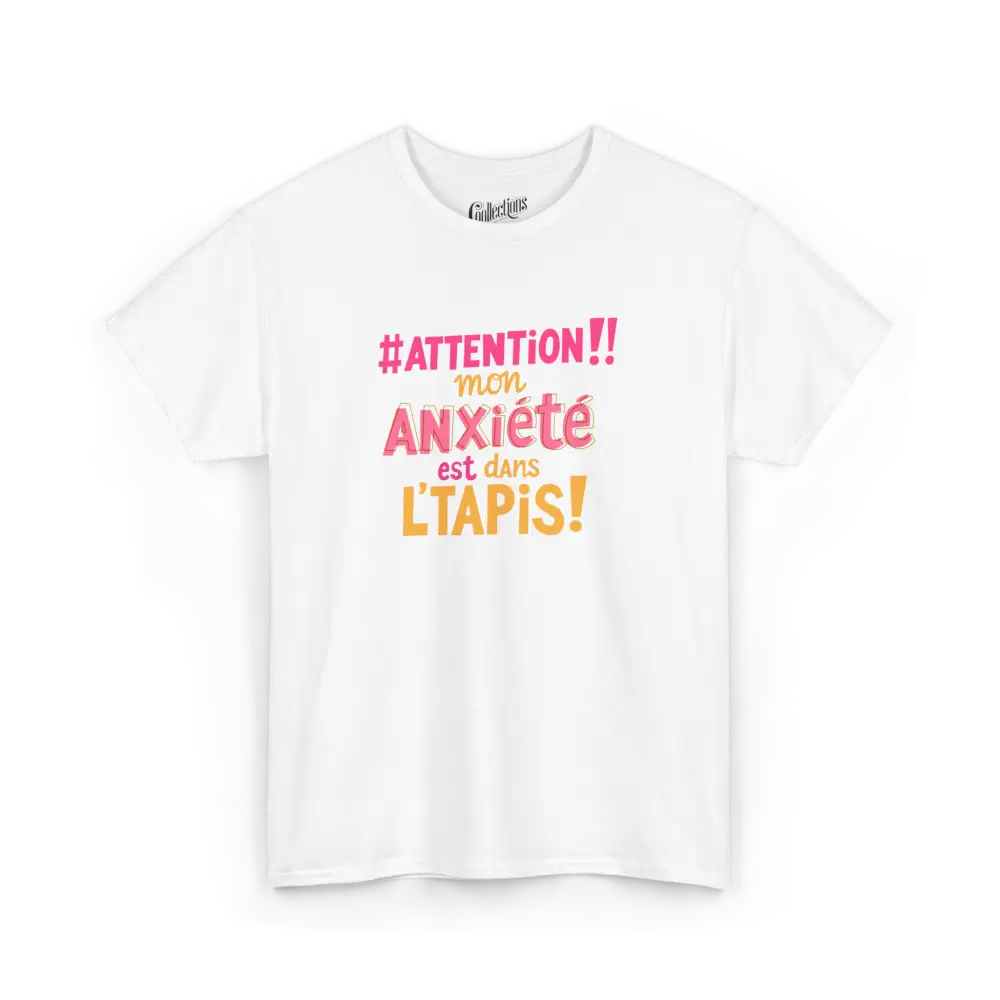 Vie d’Phoqué - T-Shirt - T-shirt - #Attention! Mon anxiété...