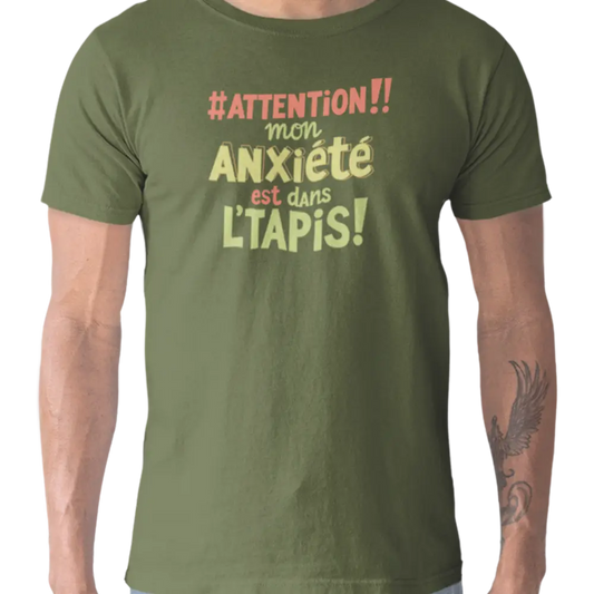 Vie d’Phoqué - T-Shirt - T-shirt - #Attention! Mon anxiété...