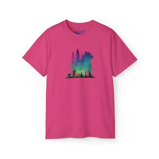 #camping - T-Shirt - T-shirt – Aurora Borealis – L’ours