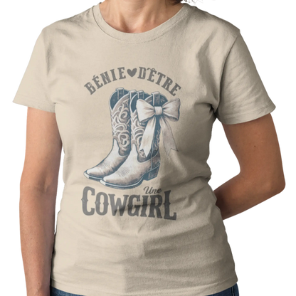 Rodéo Moderne - T-Shirt - T-shirt - Bénie d’être une Cowgirl
