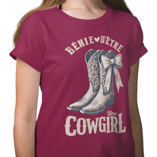 Rodéo Moderne - T-Shirt - T-shirt - Bénie d’être une Cowgirl