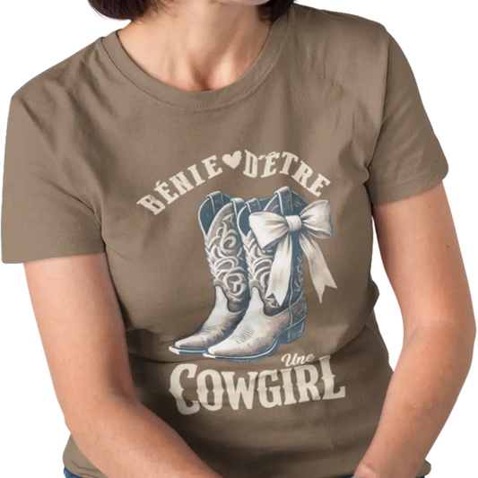 Rodéo Moderne - T-Shirt - T-shirt - Bénie d’être une Cowgirl