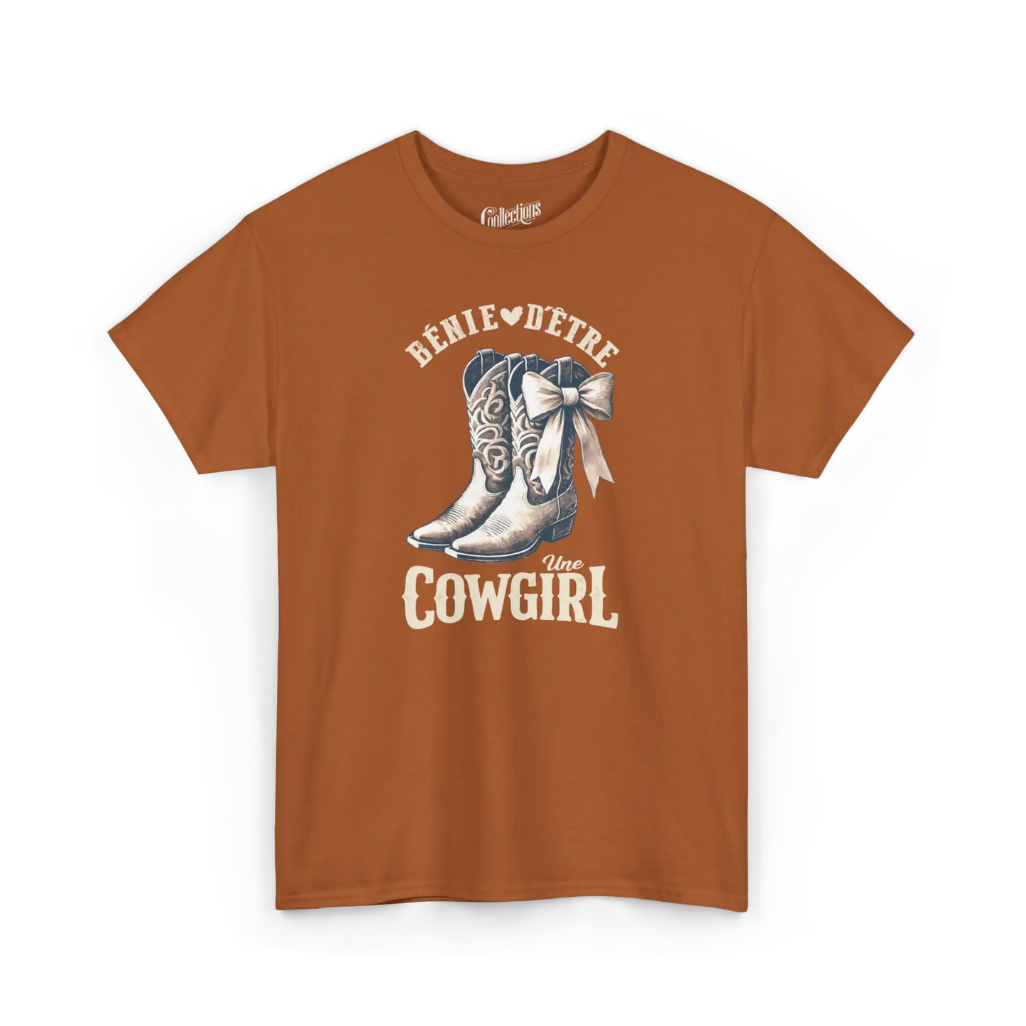 Rodéo Moderne - T-Shirt - T-shirt - Bénie d’être une Cowgirl - Texas / S / M