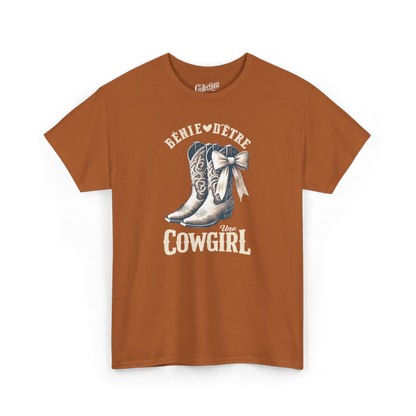 Rodéo Moderne - T-Shirt - T-shirt - Bénie d’être une Cowgirl - Texas / S / M