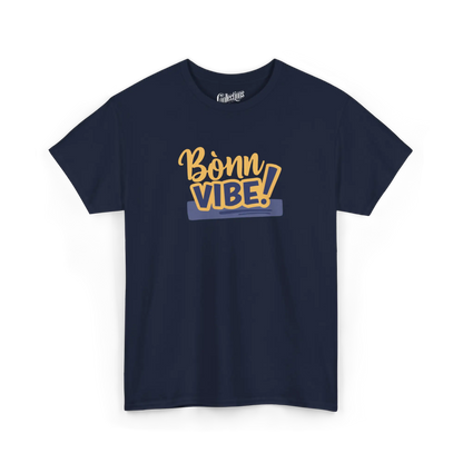 Créolofolie - T-Shirt - T-shirt - Bònn Vibe! - Marine / S / M