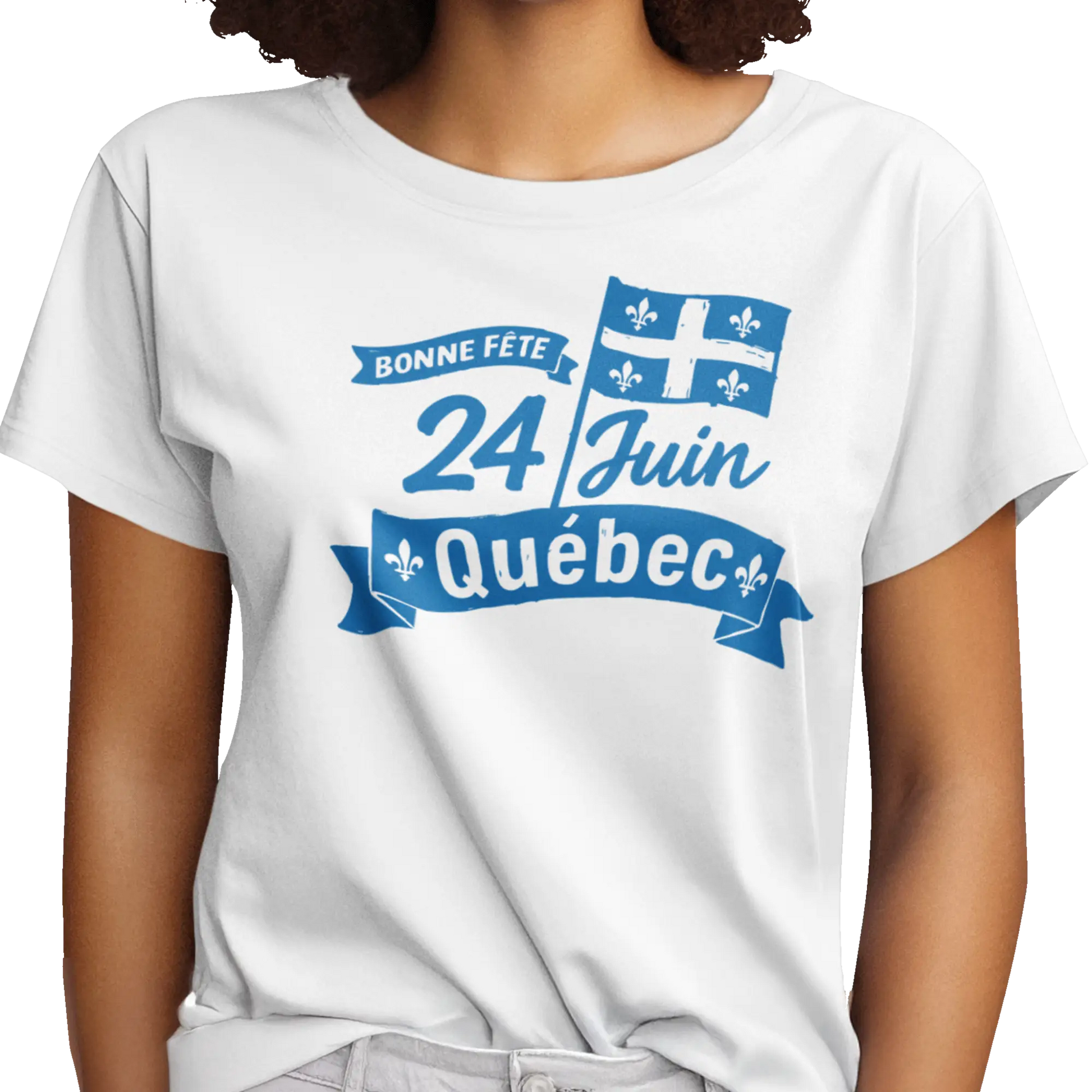 Fierté Québec - T-Shirt - T-shirt - Bonne Fête Québec
