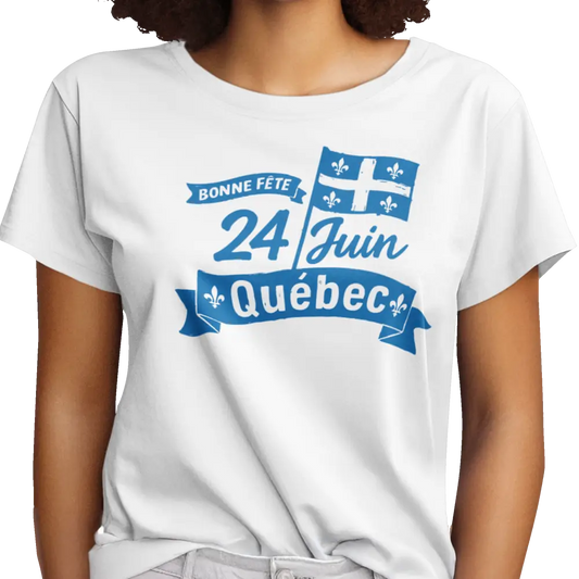 Fierté Québec - T-Shirt - T-shirt - Bonne Fête Québec