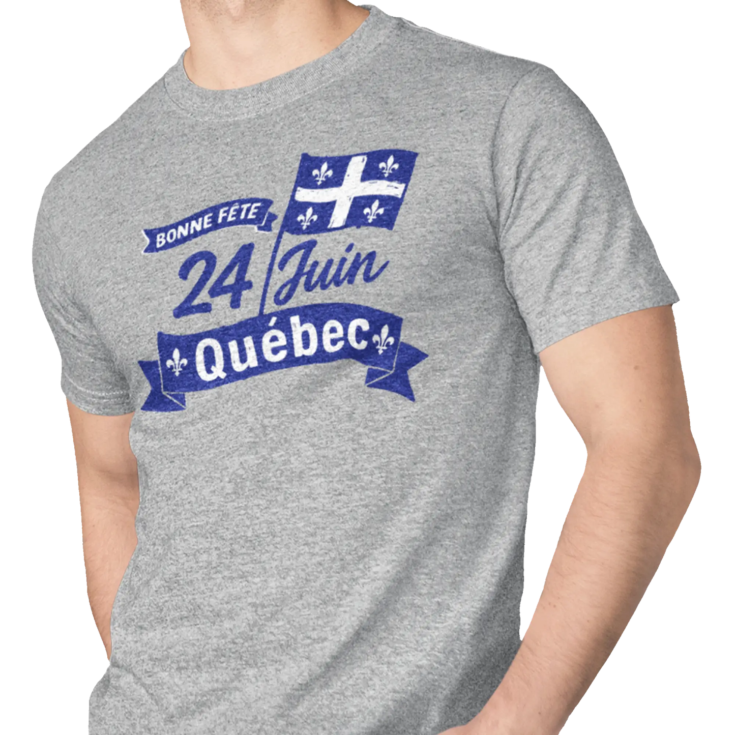 Fierté Québec - T-Shirt - T-shirt - Bonne Fête Québec