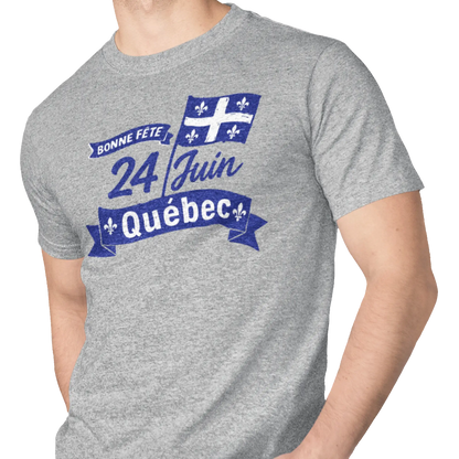 Fierté Québec - T-Shirt - T-shirt - Bonne Fête Québec