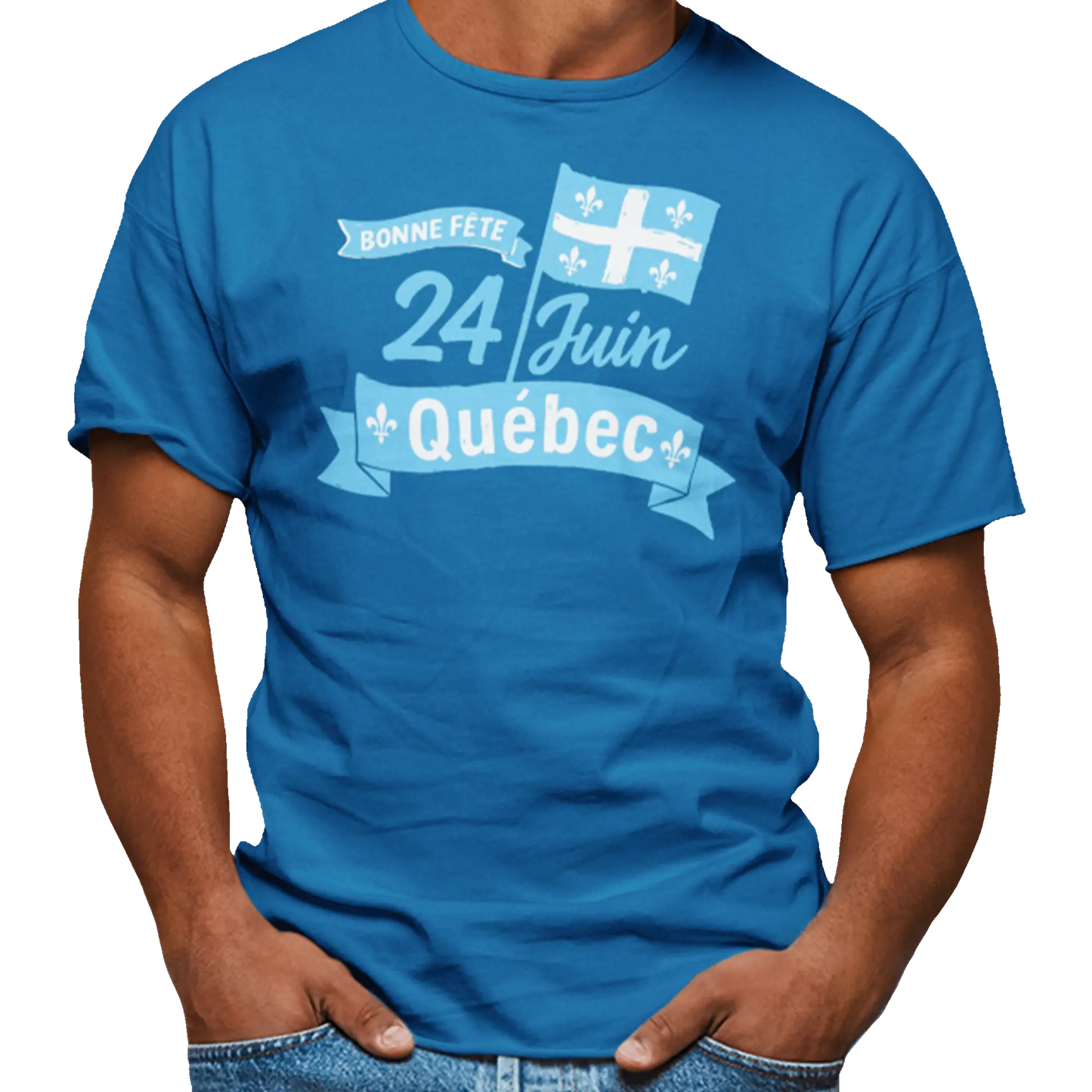 Fierté Québec - T-Shirt - T-shirt - Bonne Fête Québec