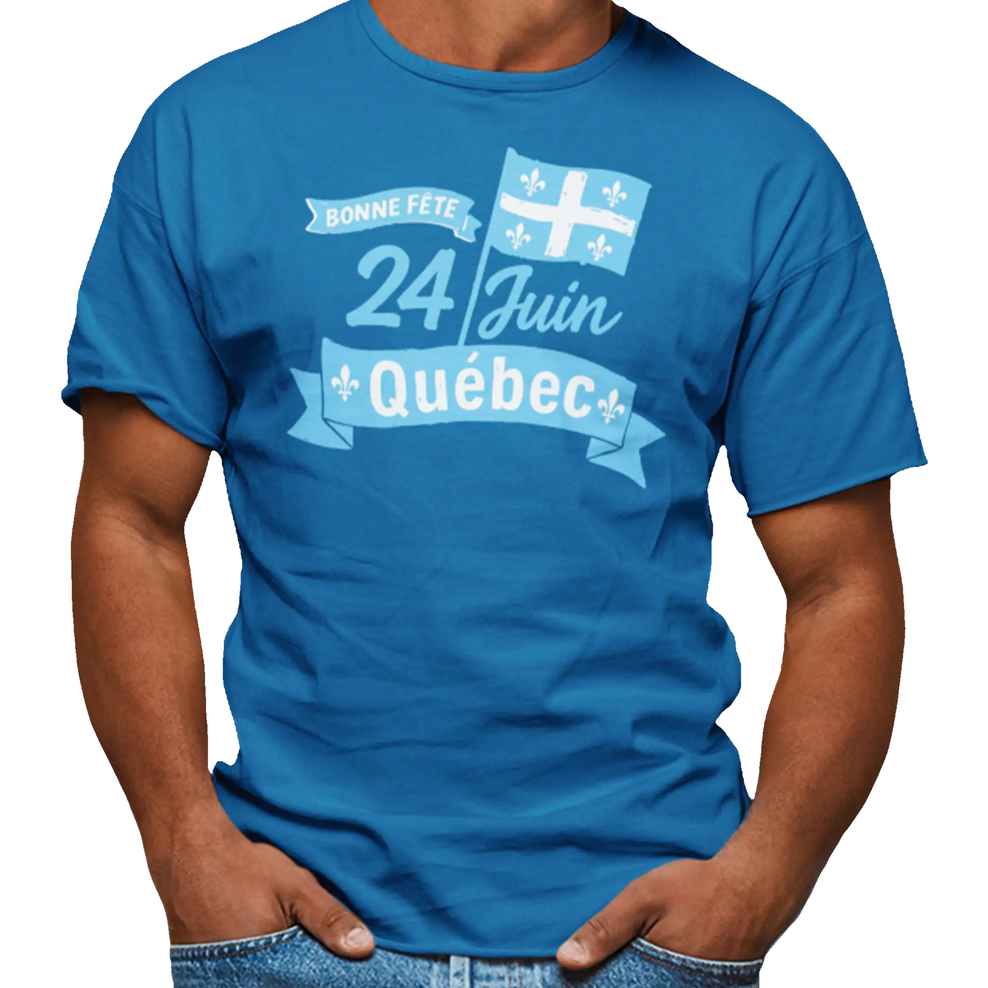Fierté Québec - T-Shirt - T-shirt - Bonne Fête Québec