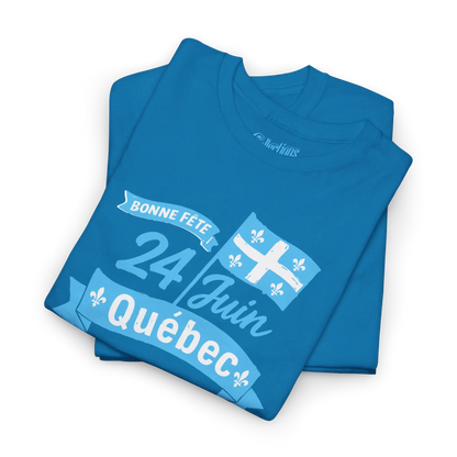 Fierté Québec - T-Shirt - T-shirt - Bonne Fête Québec