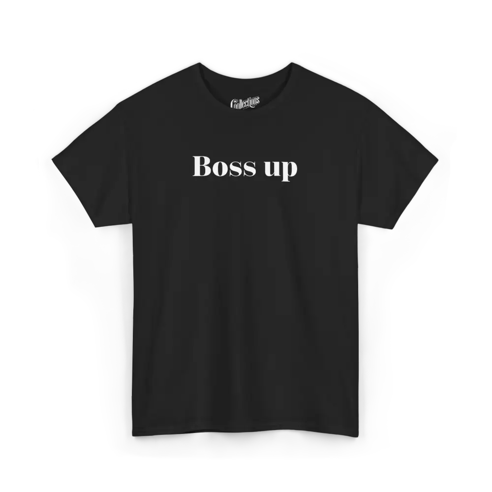 Mot Pour Mot - T-Shirt - T-Shirt - Boss Up - Noir / S / M