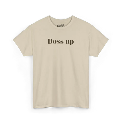 Mot Pour Mot - T-Shirt - T-Shirt - Boss Up - Sable / S / M