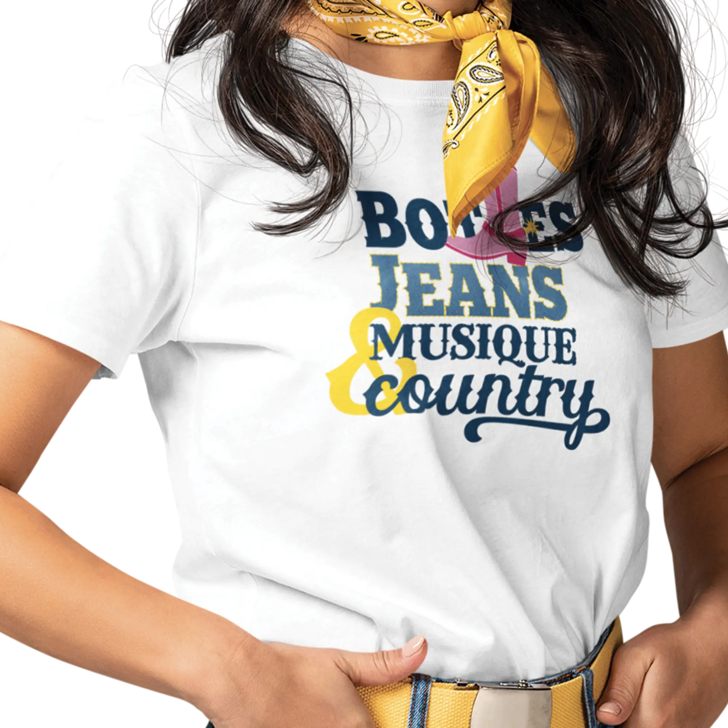 Rodéo Moderne - T-Shirt - T-shirt - Bottes Jeans & Musique Country