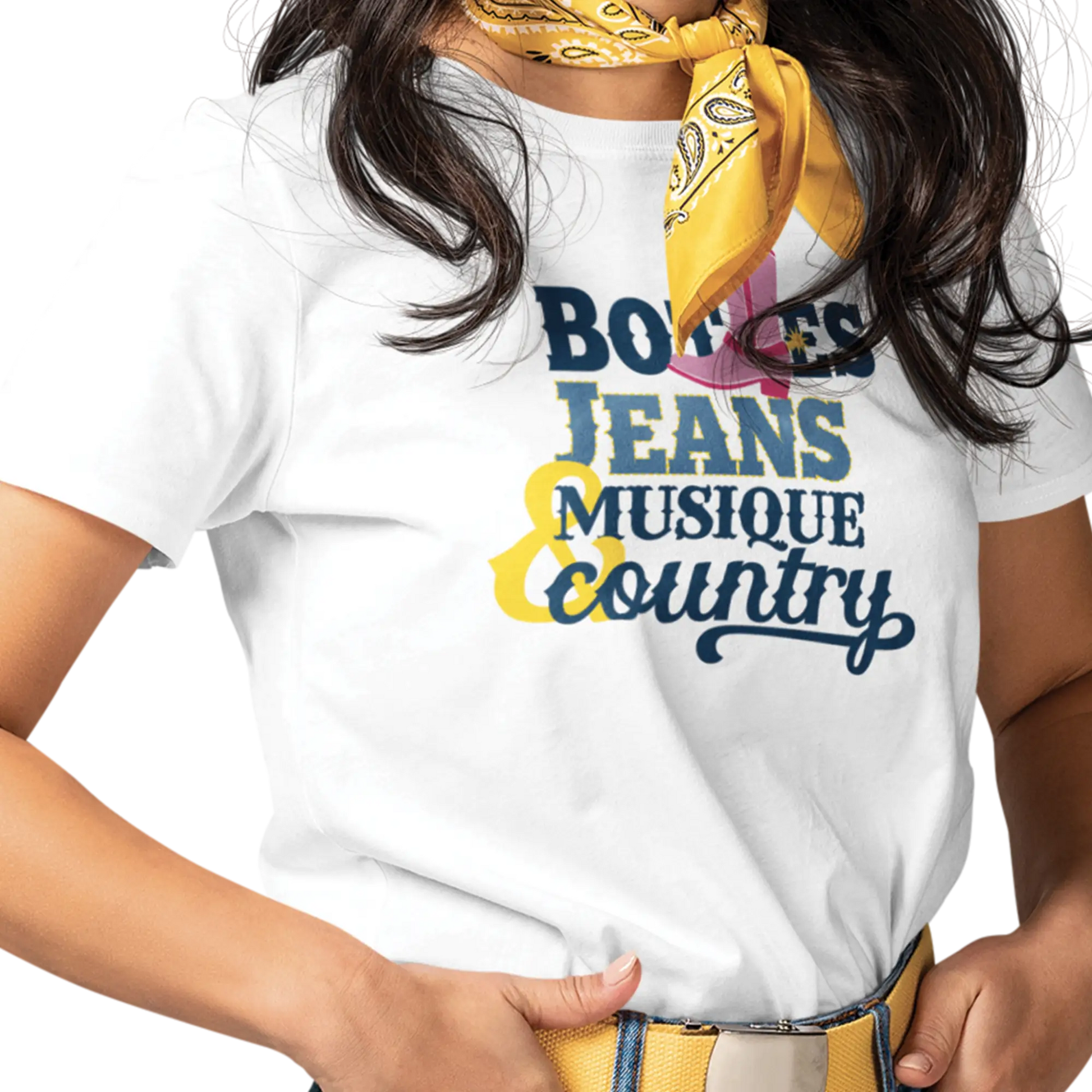 Rodéo Moderne - T-Shirt - T-shirt - Bottes Jeans & Musique Country