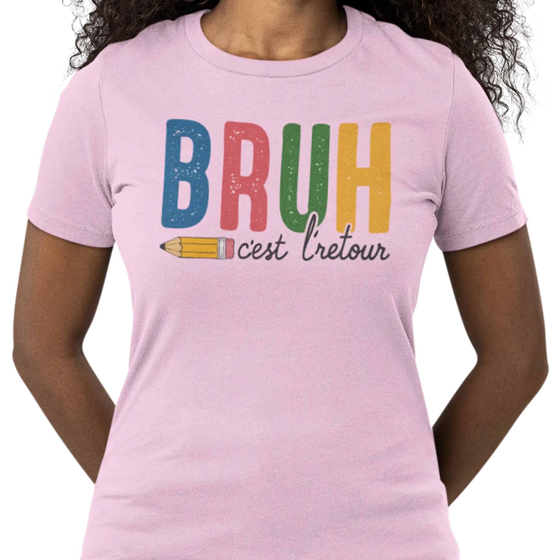 Vie d’Prof - T-Shirt - T-shirt - Bruh c’est l’retour!