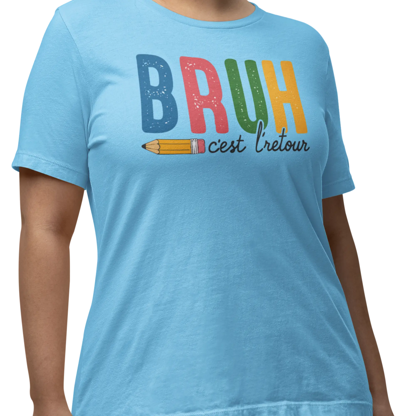 Vie d’Prof - T-Shirt - T-shirt - Bruh c’est l’retour!