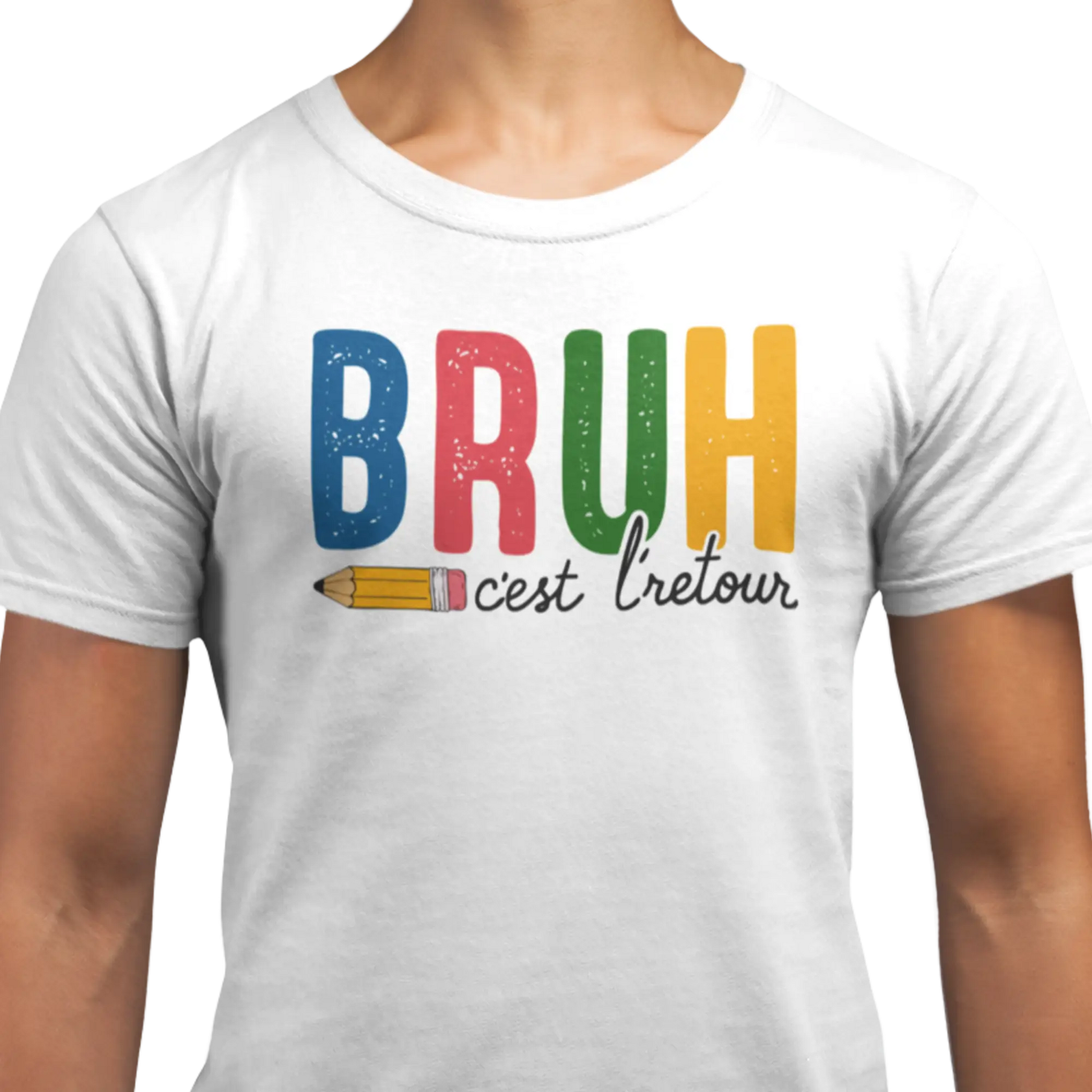 Vie d’Prof - T-Shirt - T-shirt - Bruh c’est l’retour!