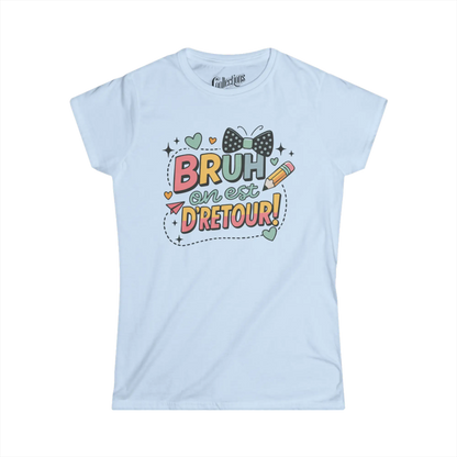 Vie d’Prof - T-Shirt - T-shirt - Bruh Mode École pour femme