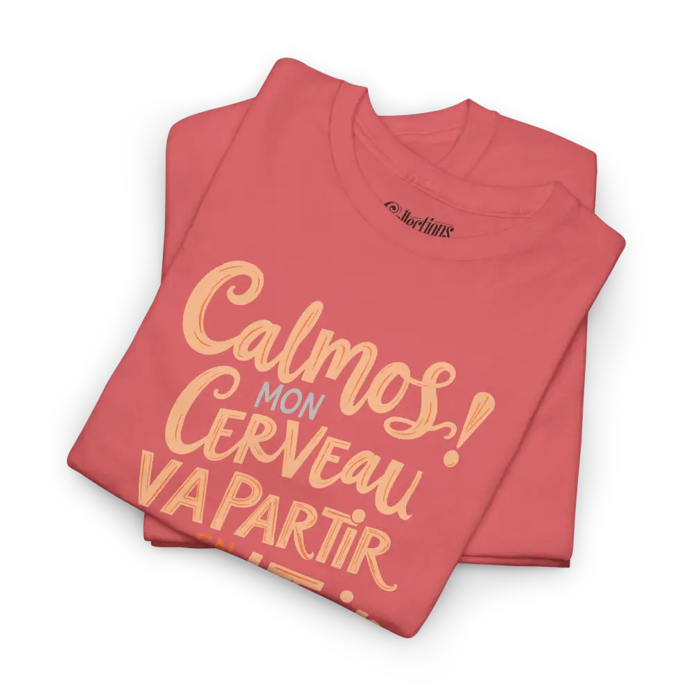 Vie d’Phoqué - T-Shirt - T-shirt - Calmos! Mon Cerveau Va Partir en Road Trip