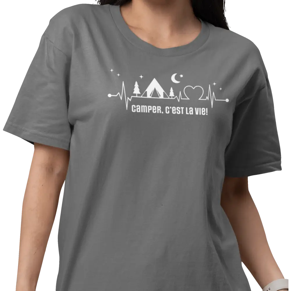 #camping - T-Shirt - T-Shirt - Camper c’est la vie!
