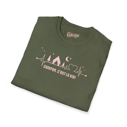 #camping - T-Shirt - T-Shirt - Camper c’est la vie!
