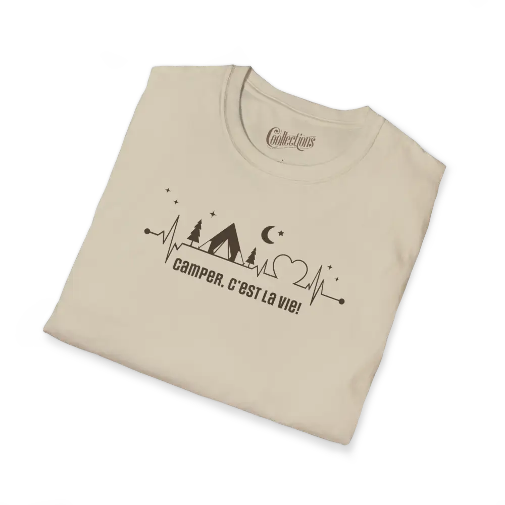 #camping - T-Shirt - T-Shirt - Camper c’est la vie!