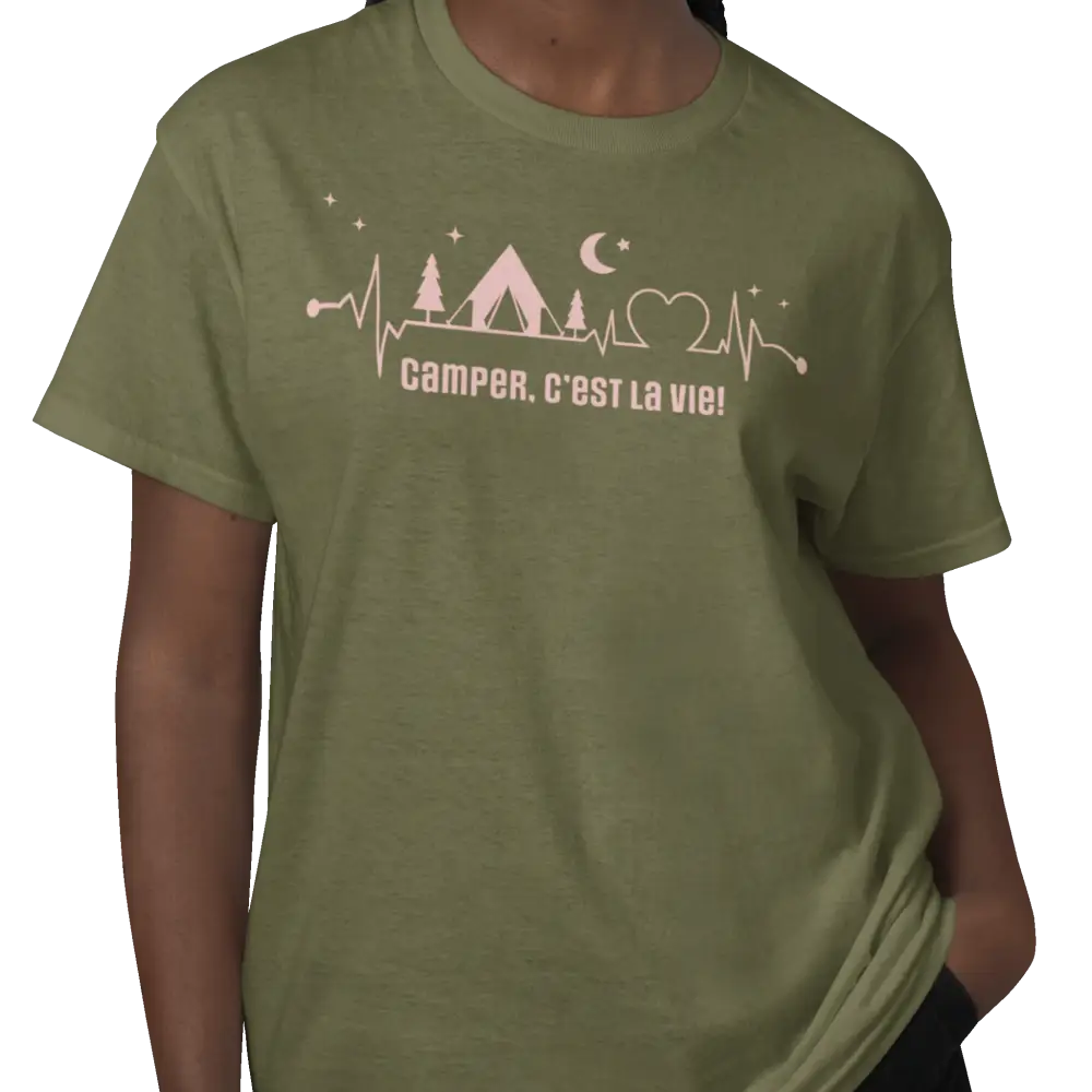 #camping - T-Shirt - T-Shirt - Camper c’est la vie!