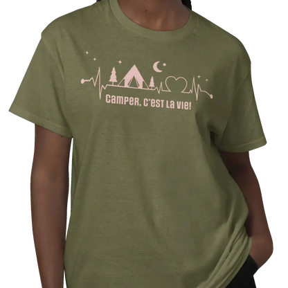 #camping - T-Shirt - T-Shirt - Camper c’est la vie!