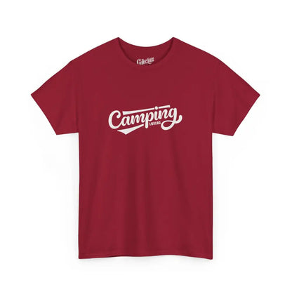 #camping - T-Shirt - T-shirt - Camping Lovers - Cardinal / S / M