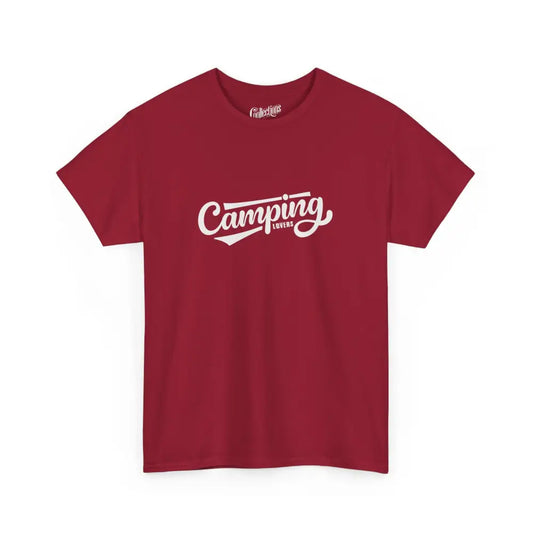 #camping - T-Shirt - T-shirt - Camping Lovers - Cardinal / S / M
