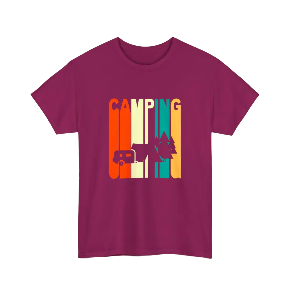 #camping - T-Shirt - T-shirt - Camping Rétro