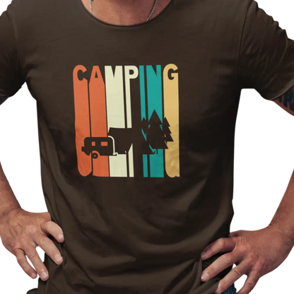 #camping - T-Shirt - T-shirt - Camping Rétro