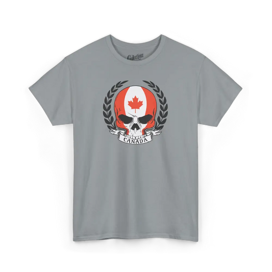 Local D’abord - T-Shirt - T-shirt - Canada Fier depuis toujours - Gravier / S / M