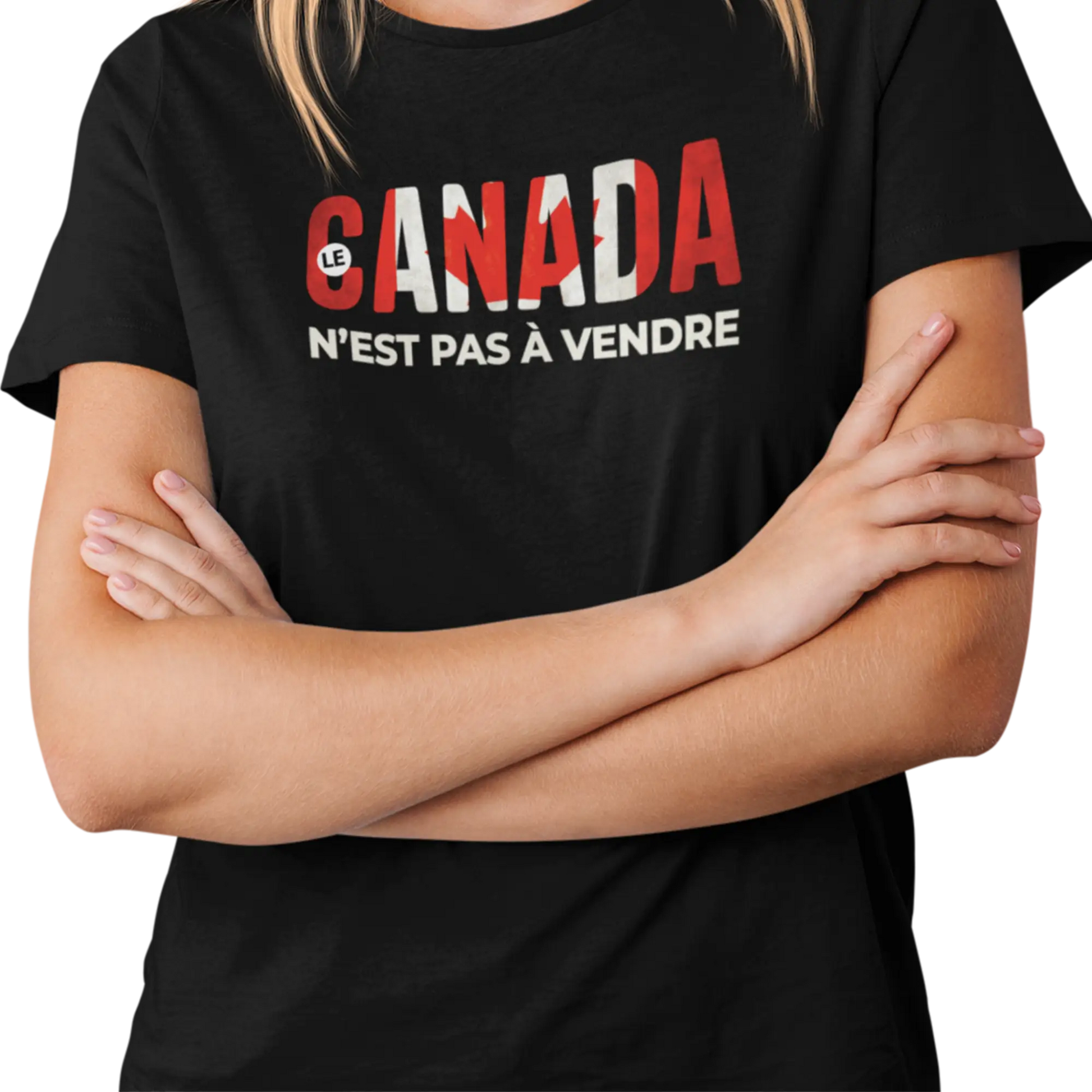 Local D’abord - T-Shirt - T-shirt - Canada pas à vendre