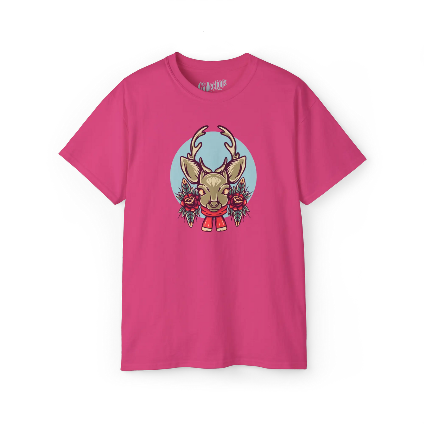 Temps des Fêtes - T-Shirt - T-shirt - Cerf de Noël