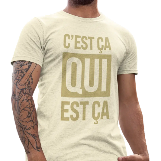 Mot pour Mot - T-Shirt - T-shirt - C’est ça qui est ça