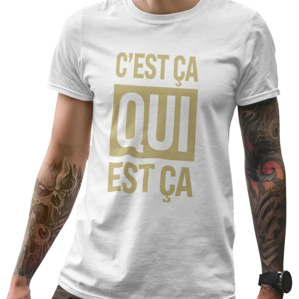 Mot pour Mot - T-Shirt - T-shirt - C’est ça qui est ça