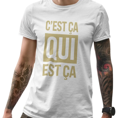 Mot pour Mot - T-Shirt - T-shirt - C’est ça qui est ça