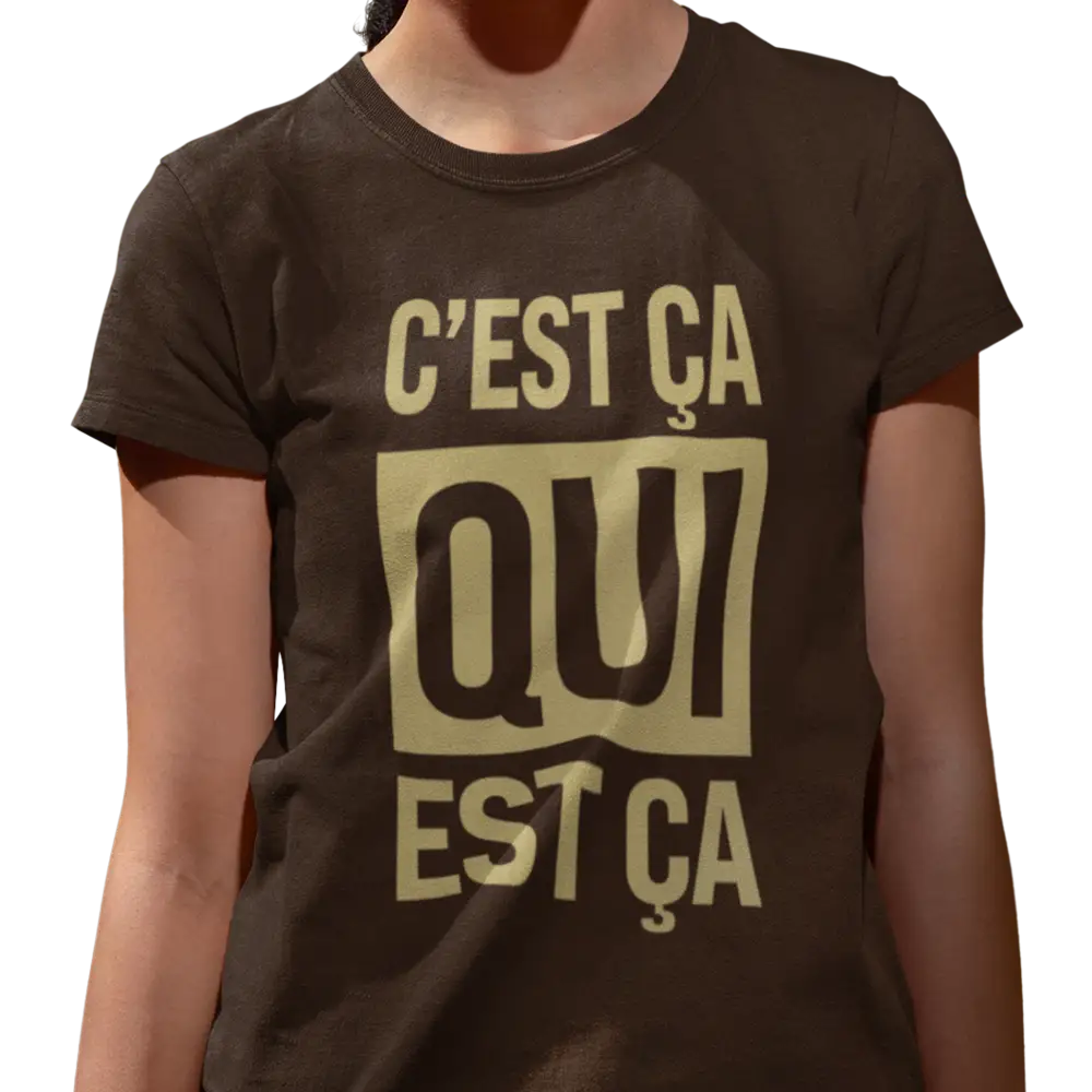 Mot pour Mot - T-Shirt - T-shirt - C’est ça qui est ça