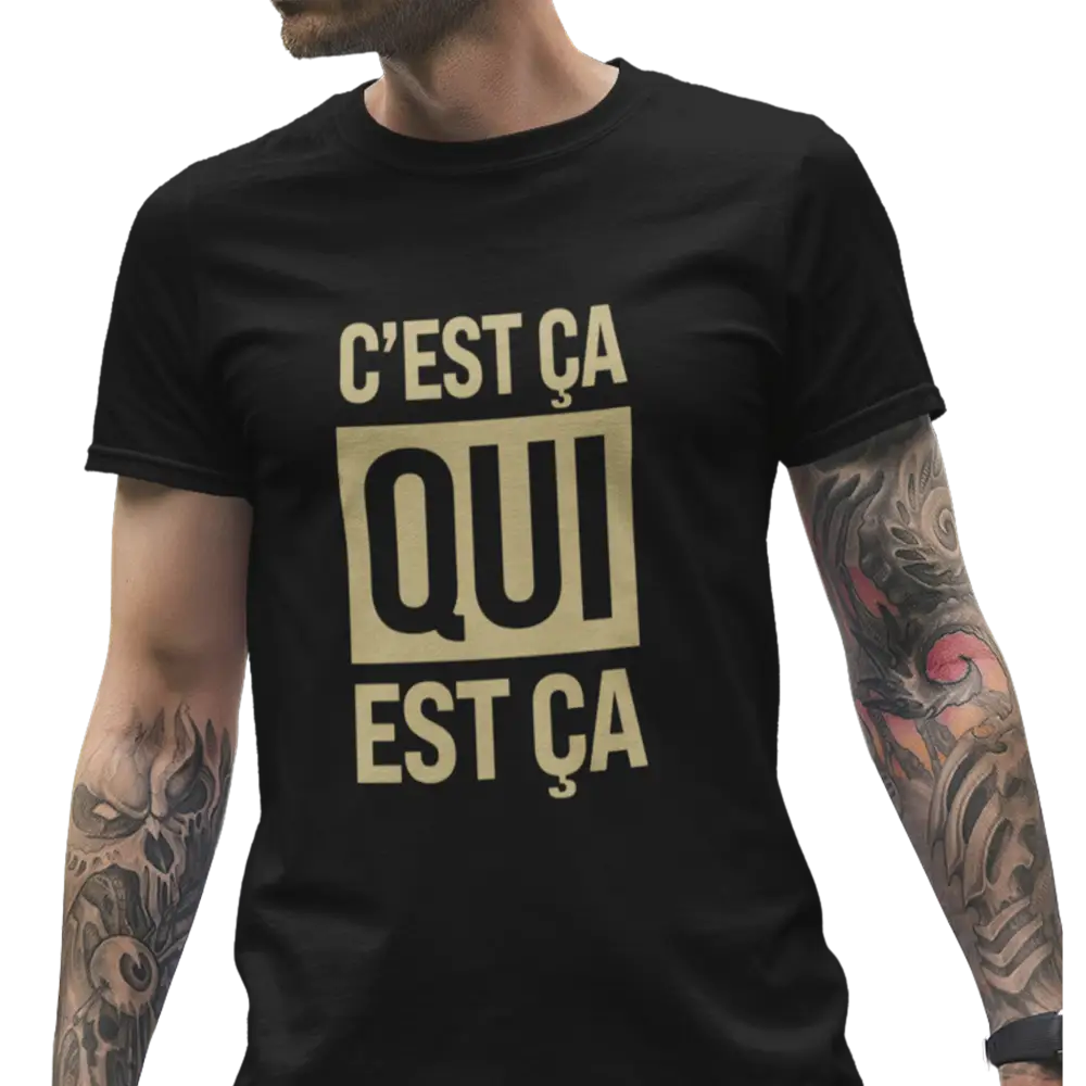 Mot pour Mot - T-Shirt - T-shirt - C’est ça qui est ça