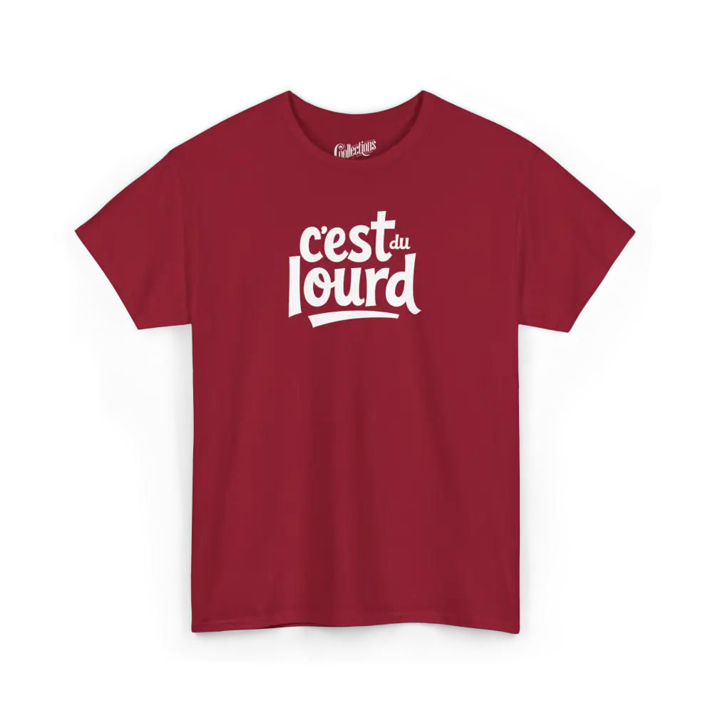 Vie d’Phoqué - T-Shirt - T-shirt - C’est du Lourd - Cardinal / S / M