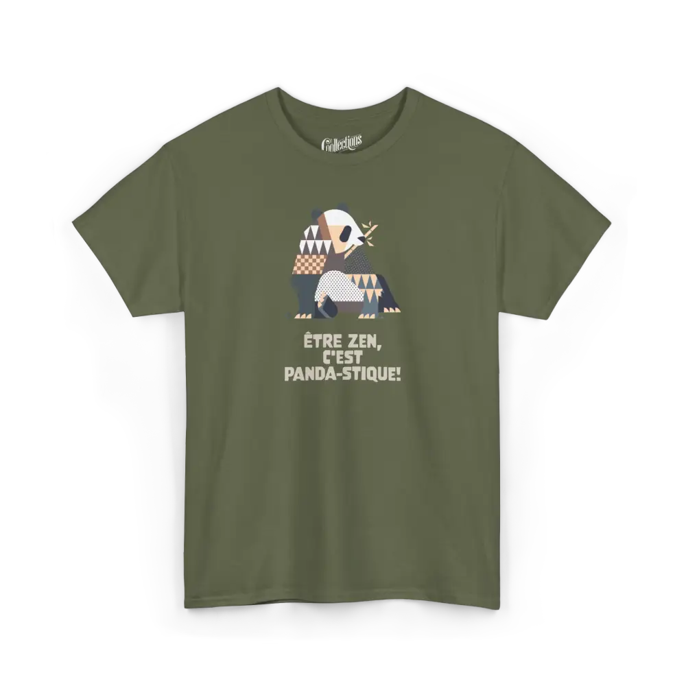 Les Poilus - T-Shirt - T-shirt – C’est Panda-Stique! - Militaire / S / M