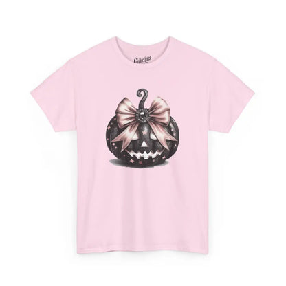 Halloween - T-Shirt - T-shirt - Citrouille rose - Rose clair / S / M